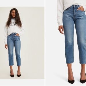 Levi's Wedgie Straight Fit Jeans - Jive Sound